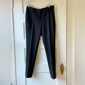 Everlane Slim Wool Trouser Pants Black Size 0